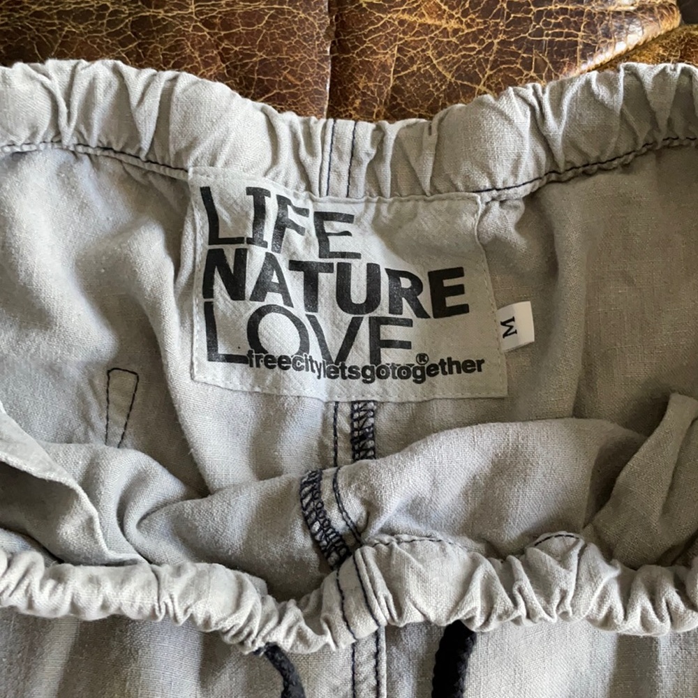 Free City grey drawstring pants